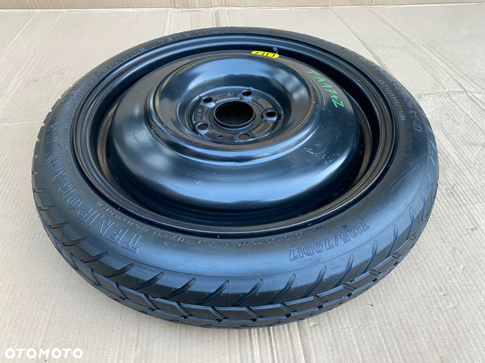 Koło dojazdowe 17 TOYOTA AURIS  COROLLA  CHR C-HR + ZESTAW szybka wysyłka - 13