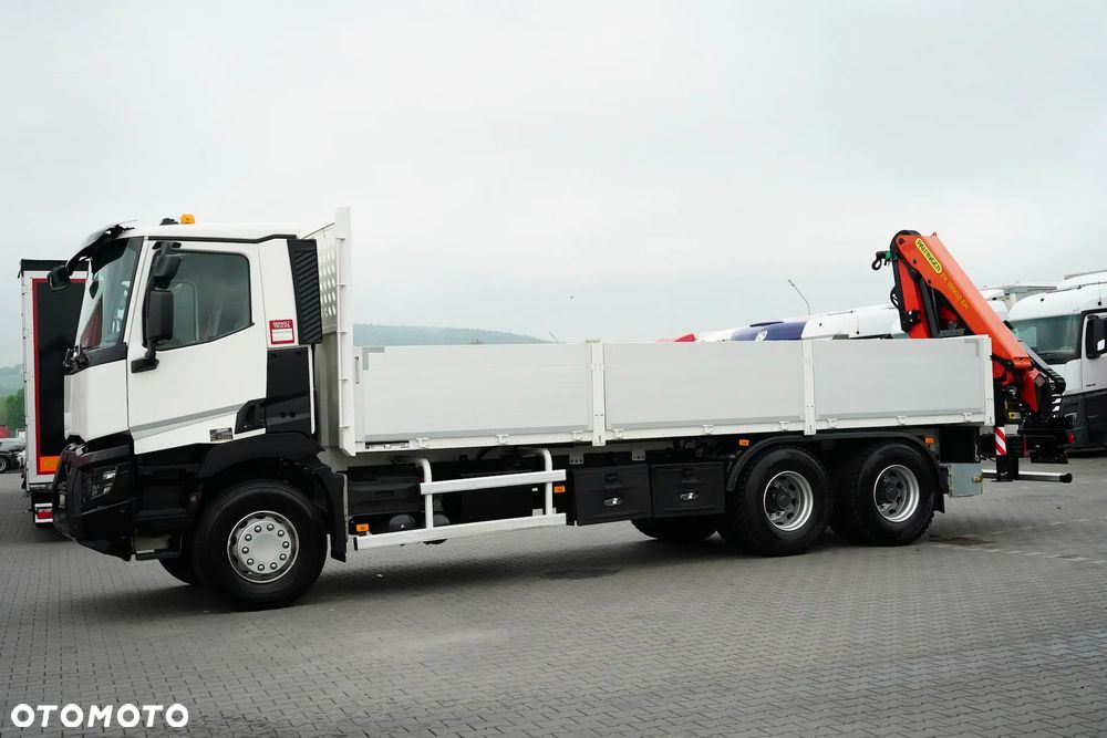 Renault C 380 / 6 X 4 / SKRZYNIOWY + HDS / PALFINGER PK 18002 / PILOT / ROTATOR - 28