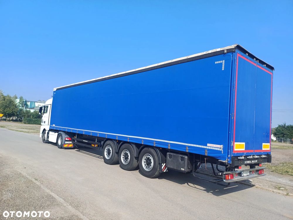 MAN Man TGX 18.440 Naczepa firanka Schwarzmuller - 6