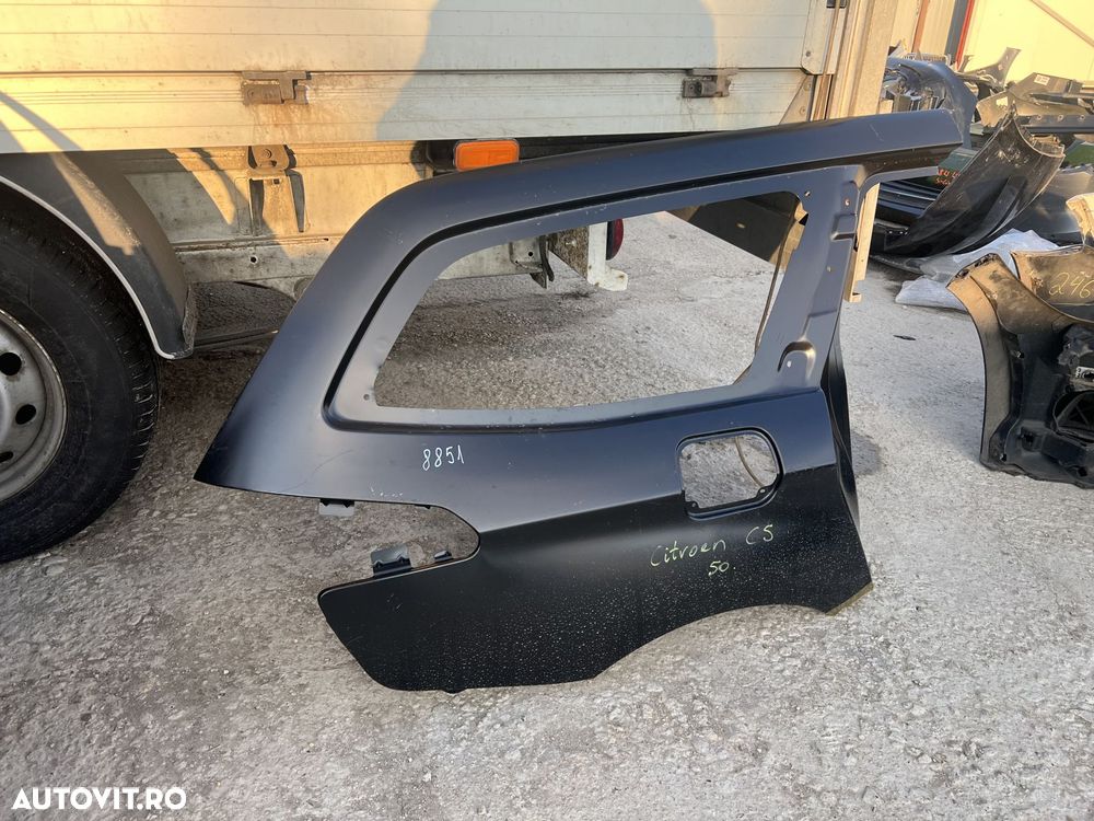 Aripa dreapta spate, Citroen C5 Kombi SW, 2008, 2009, 2010, 2011, 2012, 2013, 2014, 2015, 2016, 2017. - 2