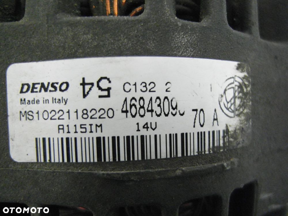 ALTERNATOR FIAT PANDA II 1.1 MS102218220 46843090 - 4