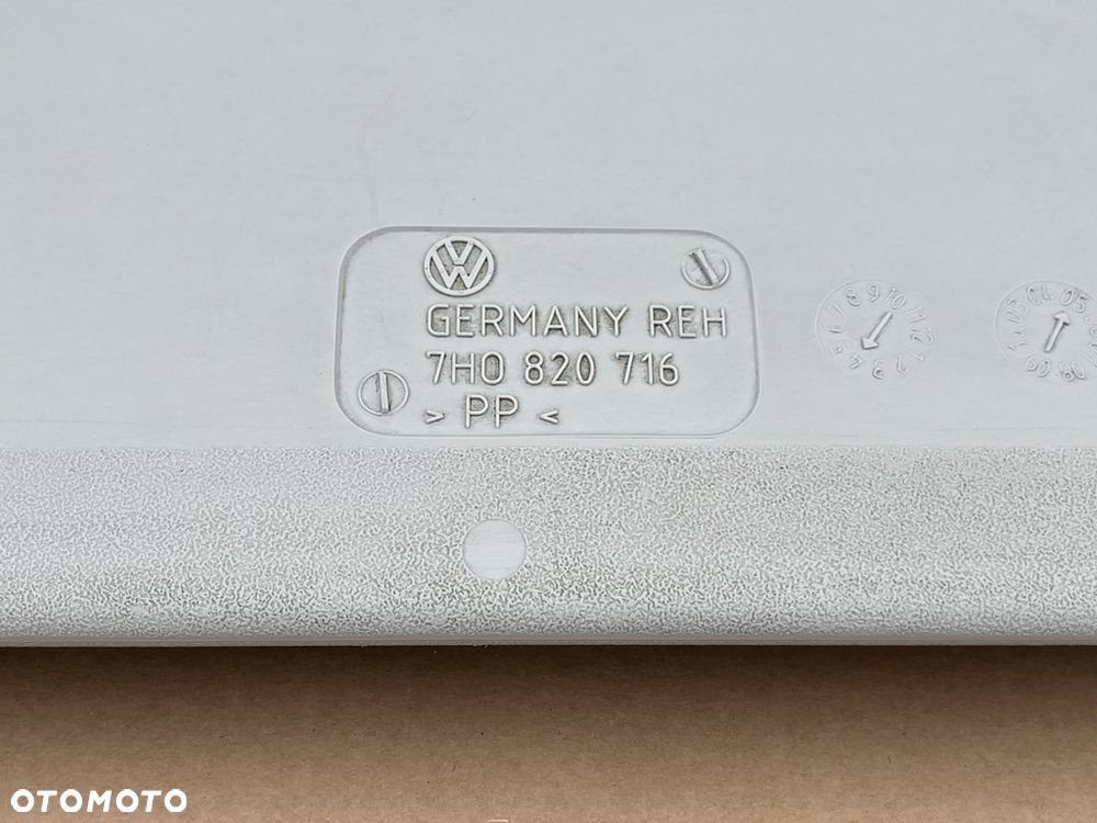 KANAŁ POWIETRZA NAWIEWU PODSUFITKI WLOT DOLOT RURKI PRZEWODY NADMUCH VW T5 LIFT T6 CARAVELLE TRANSPORTER - 9