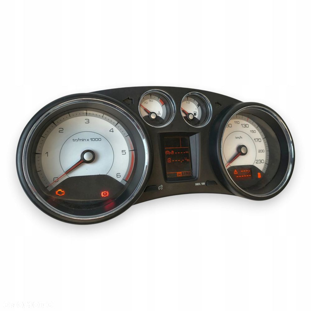 LICZNIK ZEGARY 9665107680 Peugeot 308 I 1.6 HDI Diesel europa 07-13 - 6