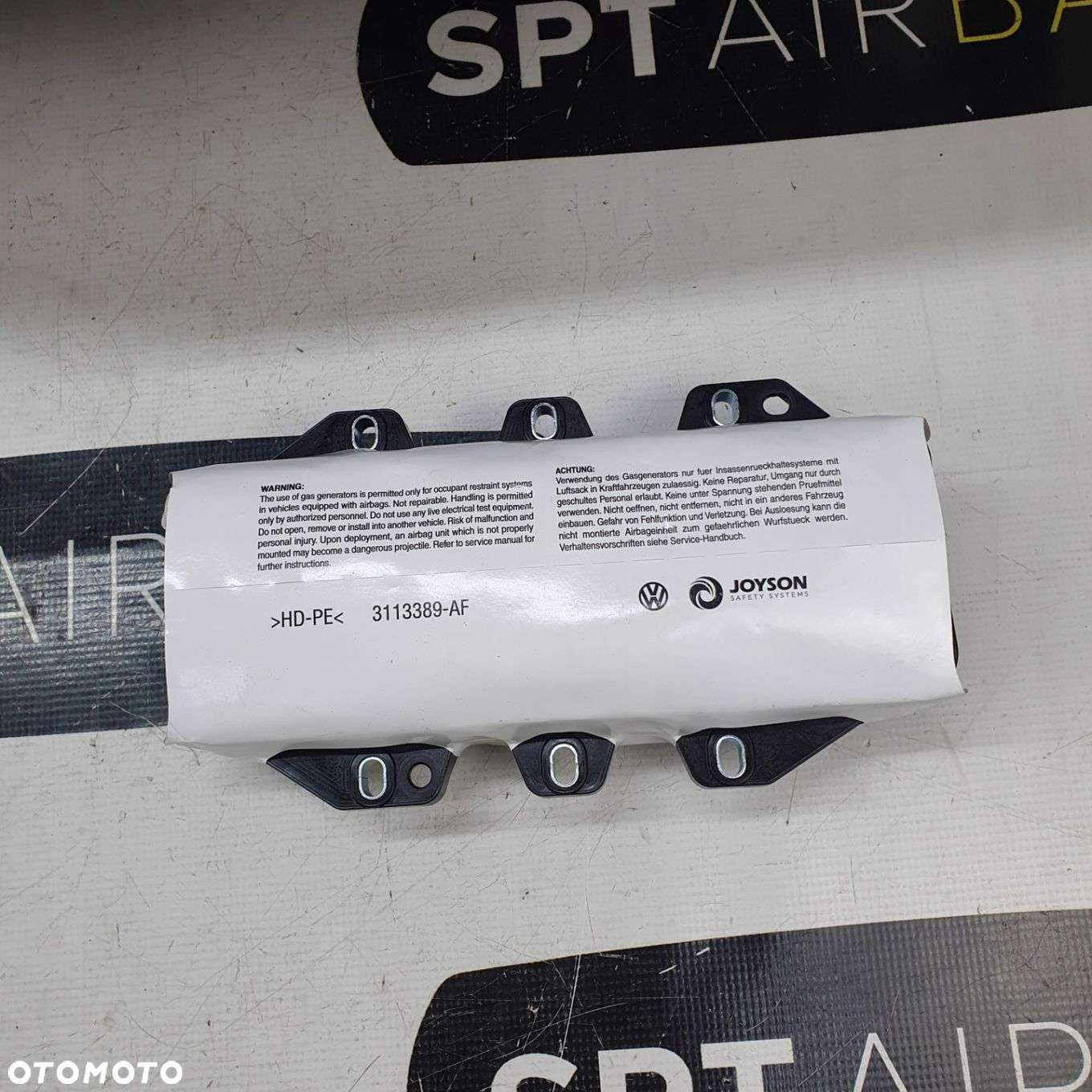 VW ID4 ID.4 GTX SZARA DESKA ROZDZIELCZA KONSOLA KOKPIT PULPIT PODUSZKI AIRBAG AIR BAG PASY KIT SET - 6