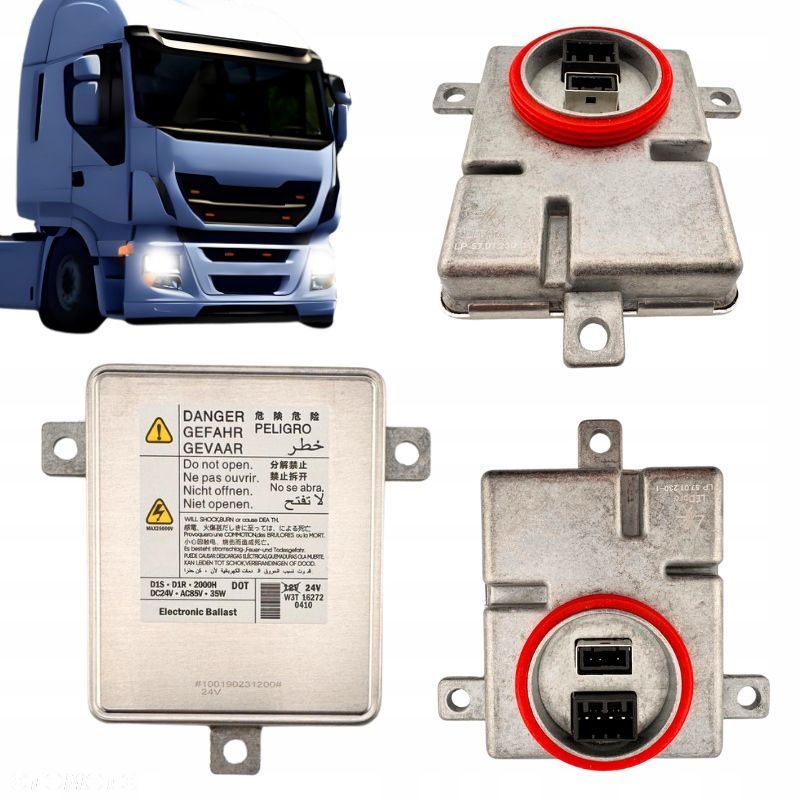 Przetwornica KSENON 24v D1S D1R IVECO STRALIS HI-WAY TRAKKER 5801527110 - 1
