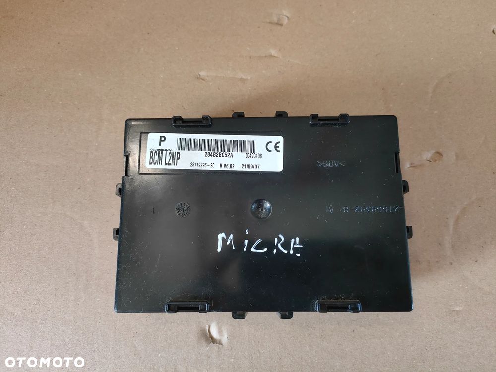 Nissan Micra k12 1.2b MODUŁ KOMFORTU 284B2BC52A - 1