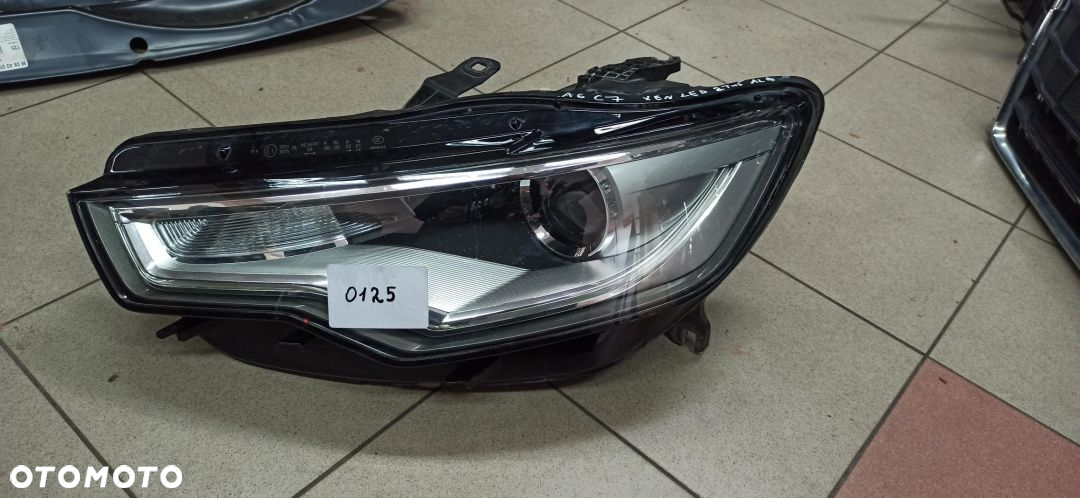 Audi a6 c7 13- reflektor przedni lewy xenon neon 4G0941031C EUROPA uchwyty całe szkło gwarancja - 2