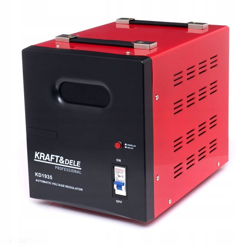 STABILIZATOR NAPIĘCIA PRĄDU AVR 5000VA 230V AGREGAT KRAFT KD1935 BENZYNA - 9