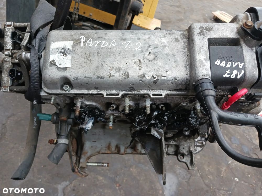Silnik Fiat Panda Seicento 1.1 54KM silnik kompletny 187A1000 GWARANCJA - 1