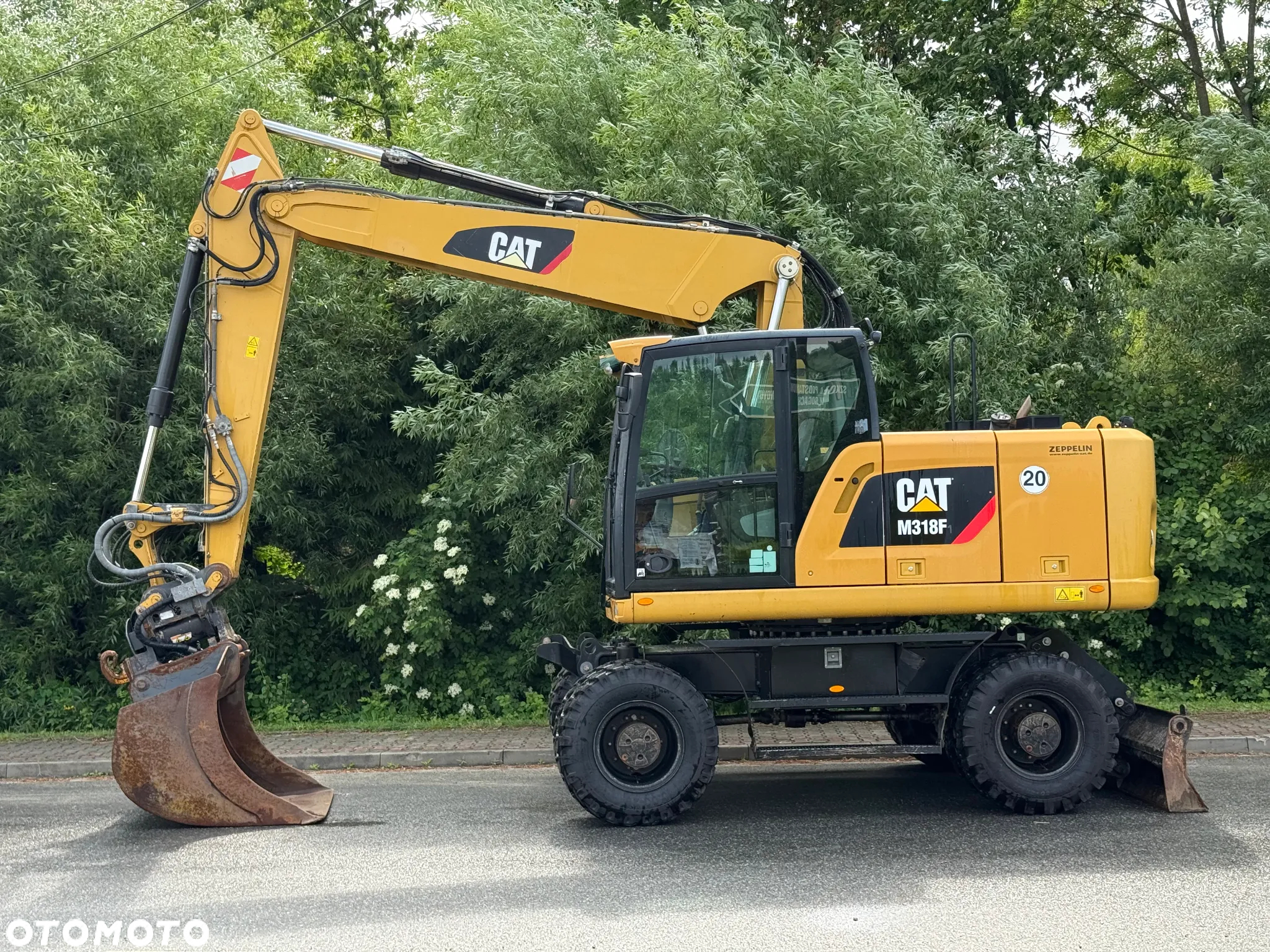 Caterpillar CAT 318 F * Powertilt * Sprowadzony* 9700 MTG * Caterpillar * Stan Perfekcyjny - 24
