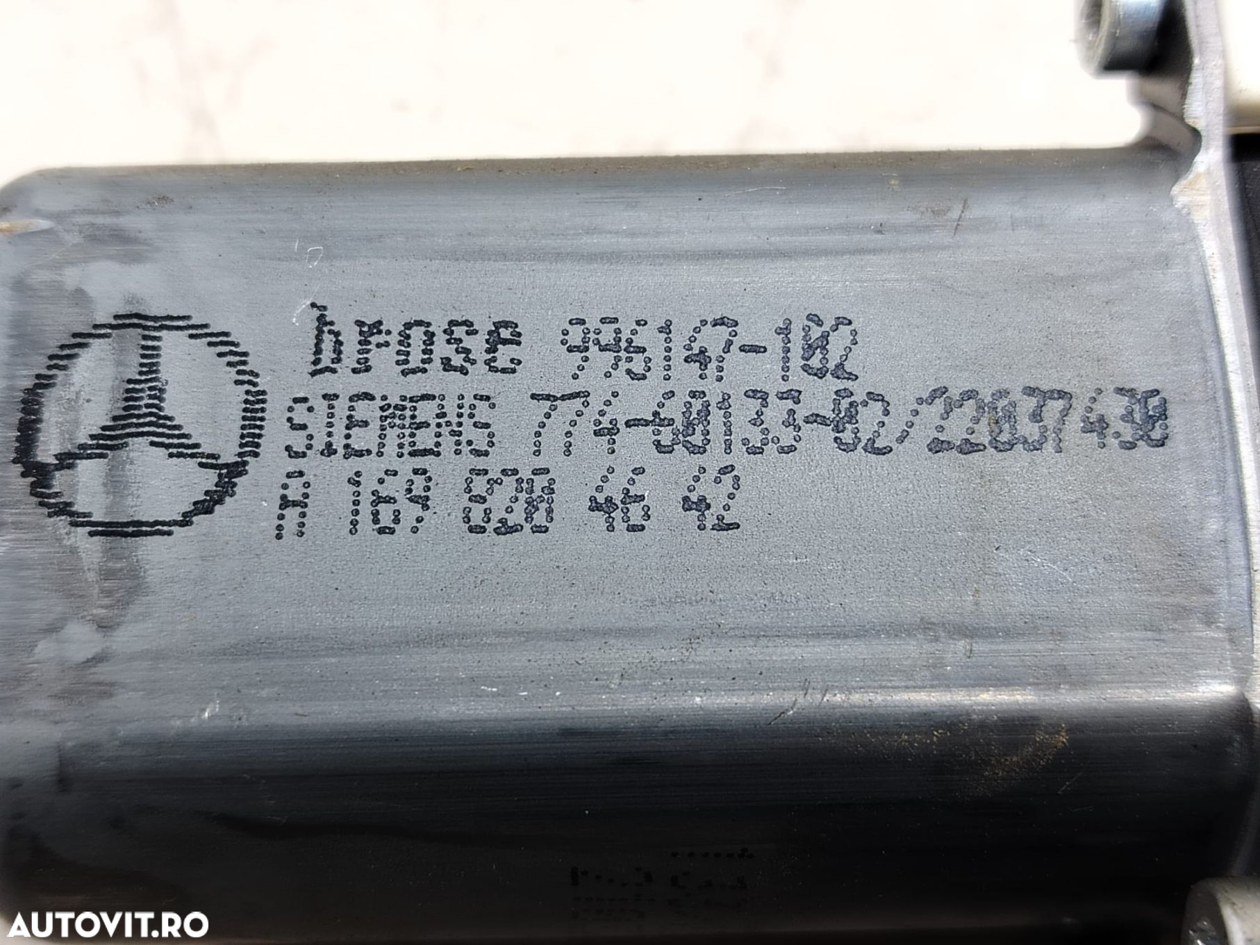 Motoras geam dreapta spate A1698204642 Mercedes-Benz B-Class W245 [20 - 3