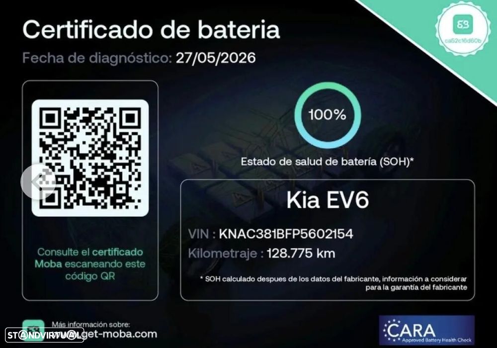 Kia EV6 58 kWh Air - 50