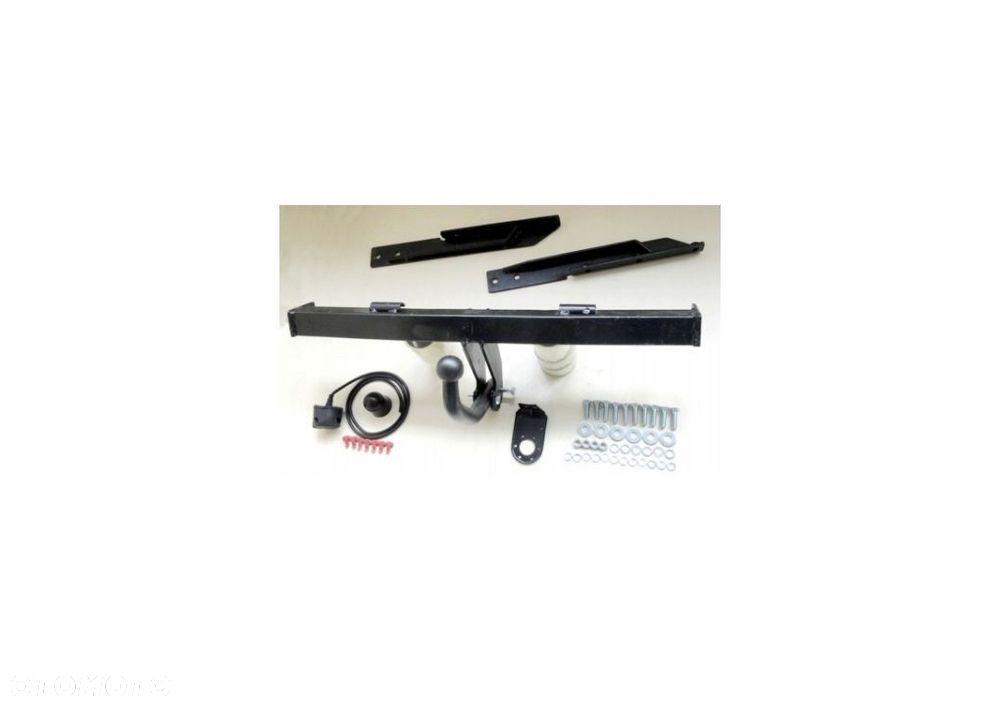 Nowy Kompletny Hak Holowniczy + Kula + Wiązka Uniwersalna + Gniazdo elektr. Bez cięcia zderzaka do Dodge Caravan + Grand Caravan od 2001 do 2008 - 4