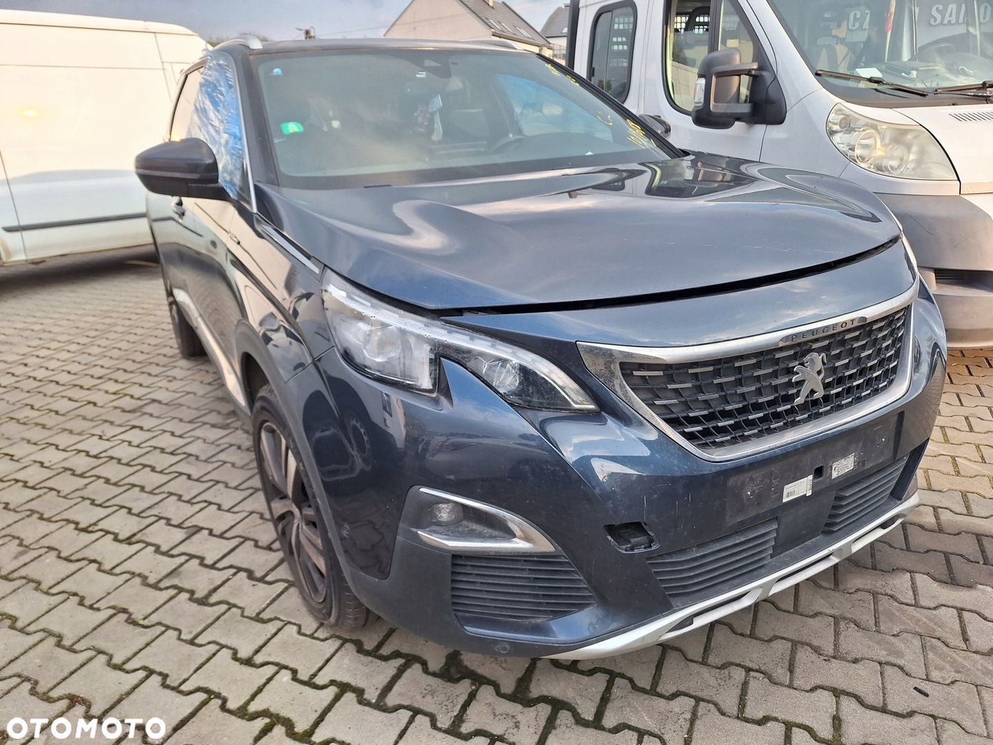 PEUGEOT 5008 2 II GT LINE 1.5 ZDERZAK PRZÓD MASKA LAMPA BŁOTNIK LED KGNC - 1