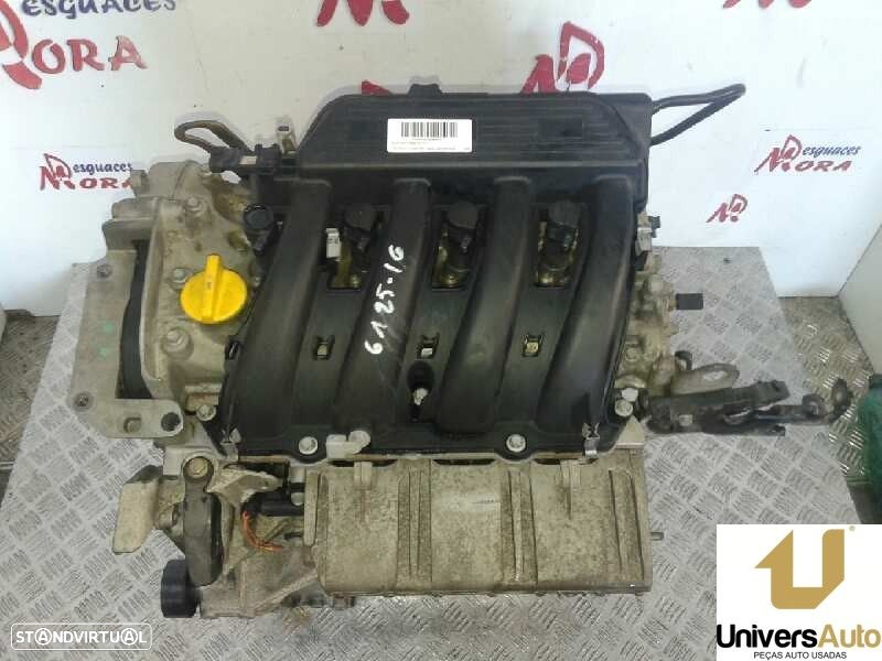 MOTOR COMPLETO RENAULT LAGUNA II 2001 -K4MD710 - 4