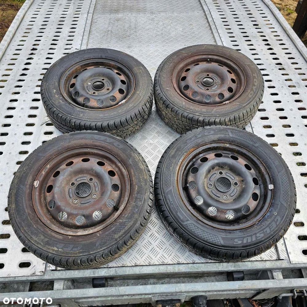 FORD FIESTA MK5 MK6 FUSION KOŁA FELGI OPONY TOYO 185/65R14 ZIMA - 1