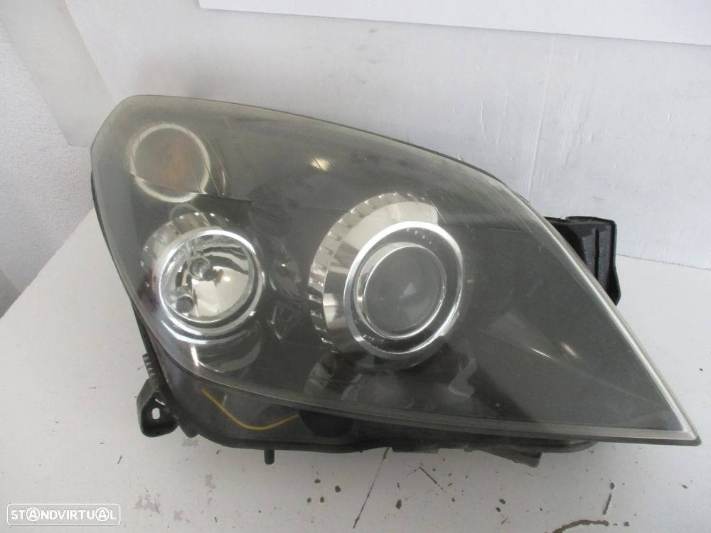 farol optica xenon Opel Astra H 2005 - 3