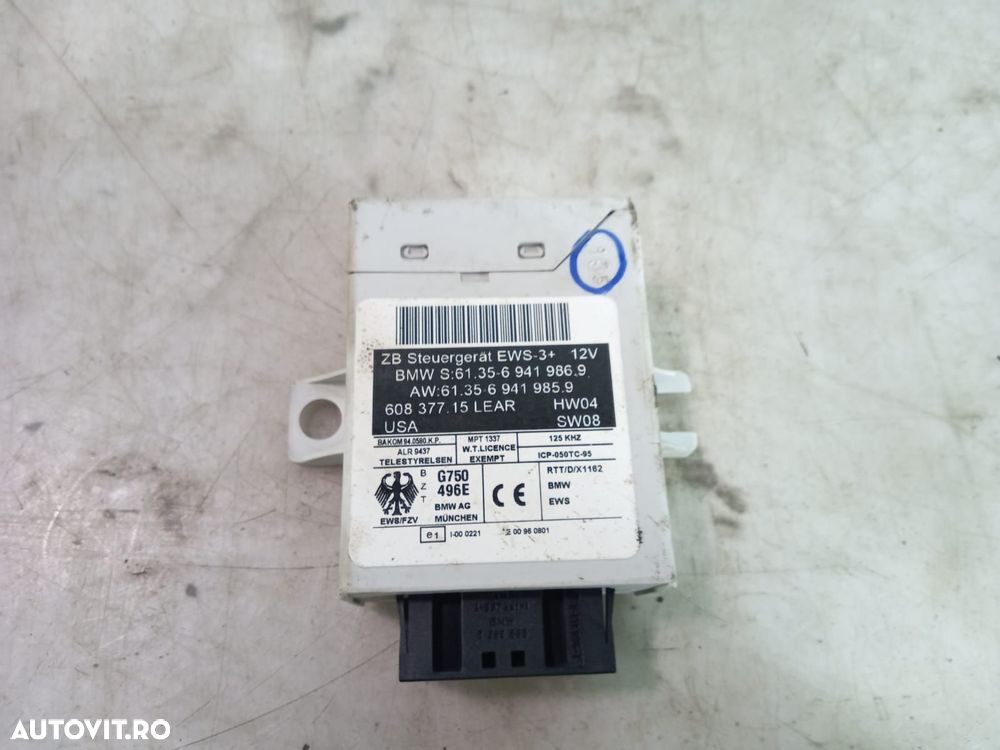 Imobilizator 6941985 BMW X3 E83 [2003 - 2006] 2.0 D m47 204D4 - 3