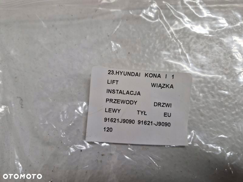 HYUNDAI KONA I 1 LIFT WIĄZKA INSTALACJA PRZEWODY DRZWI LEWY TYŁ EU - 6