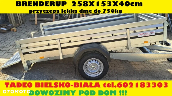 Brenderup 2260WSUB750 TILT 40cm pod quady