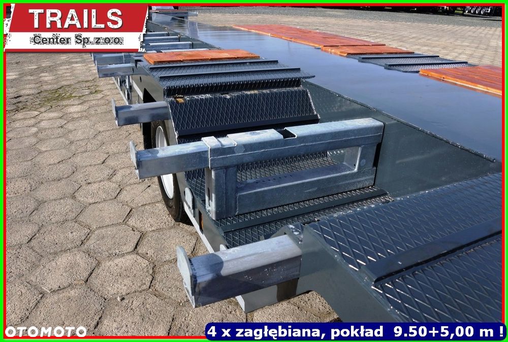Inny Niskopodwoziowa ład. 43 T, rozciągana do 18,60 m, 4 x załębiana !!! - 20