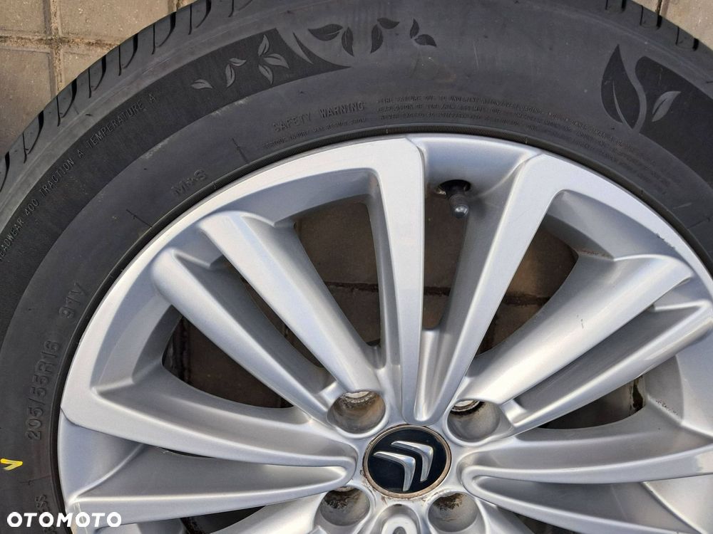 citroen c4 ii b7 felgi aluminiowe 16" 9687802977 4x108 7j et29 205/55r16 - 9