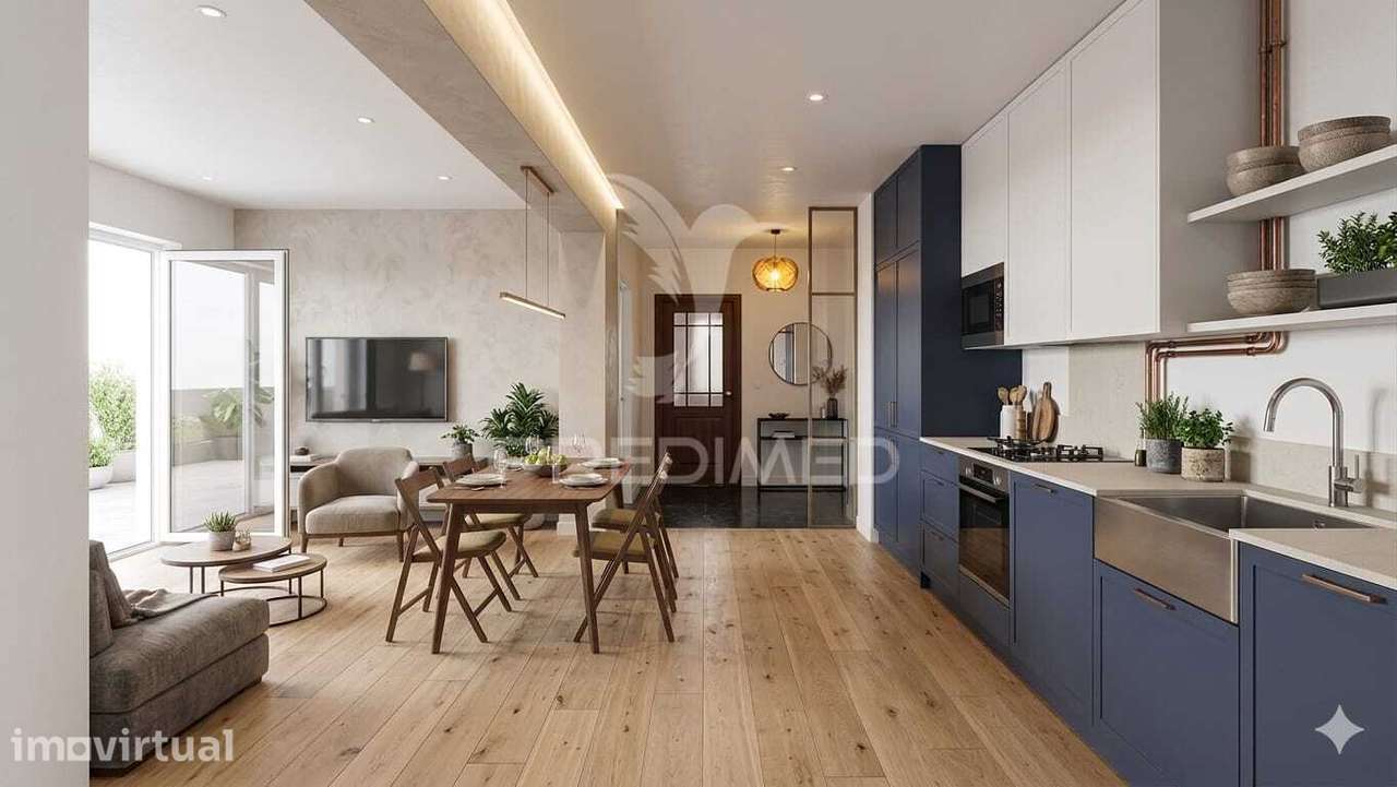 Apartamento T2 com Terraço na Quinta do Romão, Quarteira - Grande imagem: 2/20