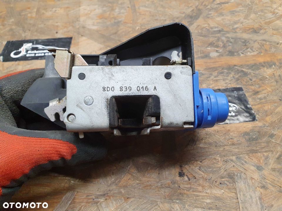 Zamek  8D0839015A 8D0839016A Drzwi Lewy Prawy Tylny Tyl Audi A4 B5 Sedan Kombi - 7