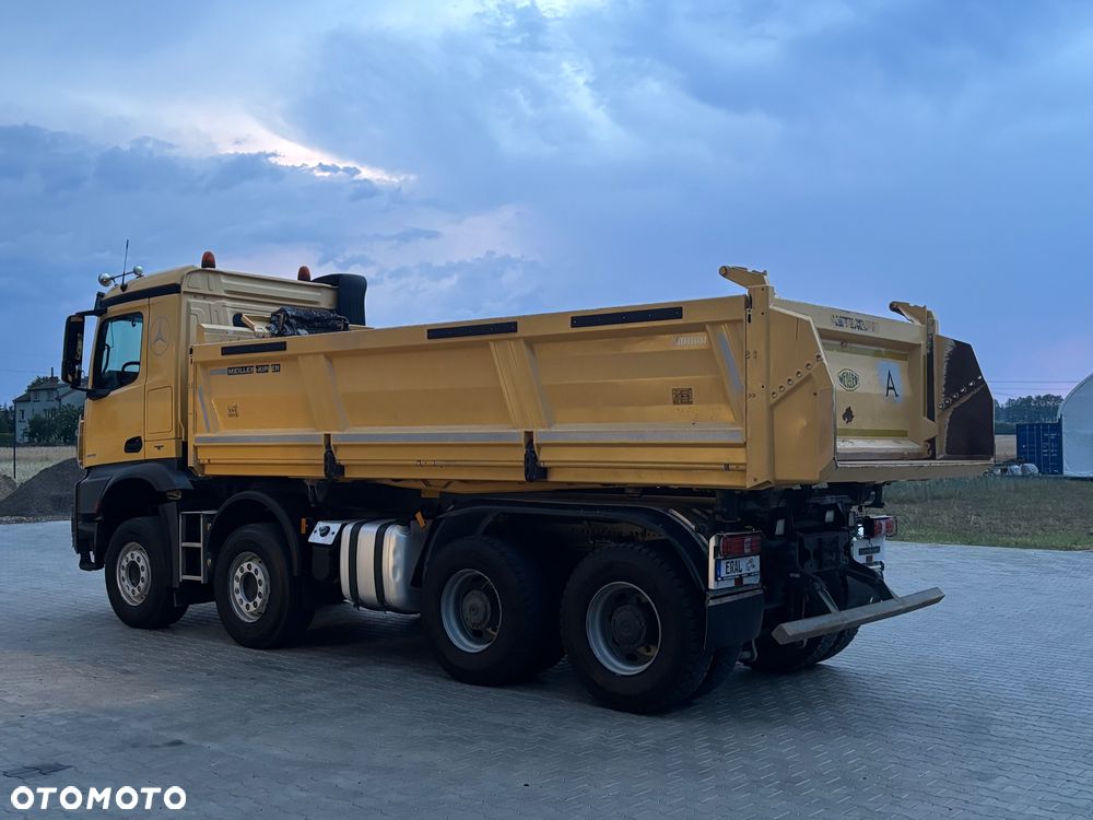 Mercedes-Benz Arocs 4148 Hydroburta Meiller Kipper 8x4 idealny stan - 5