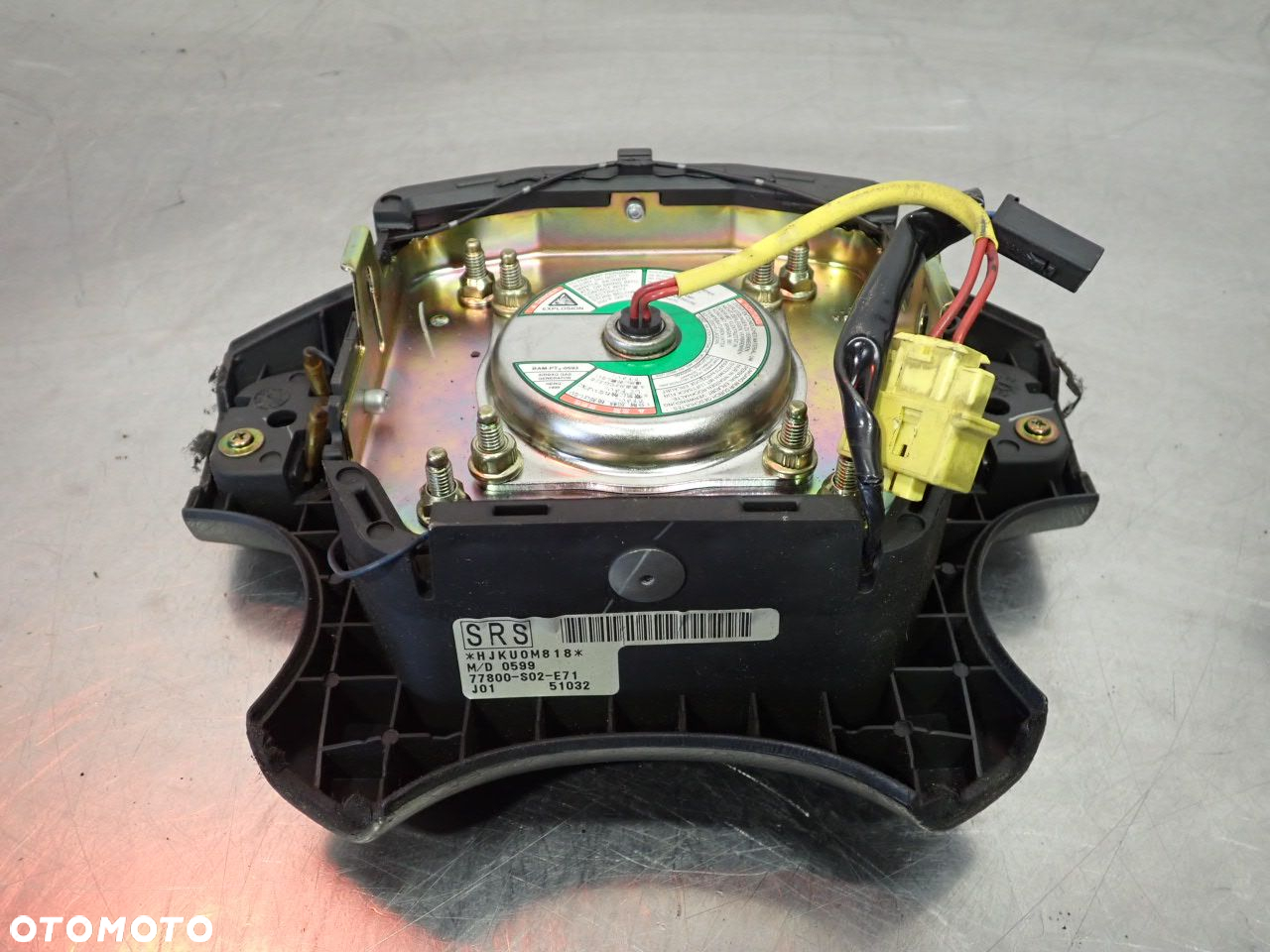 PODUSZKA KIEROWCY HONDA CR-V I LIFT 77800-S02-E71 - 5