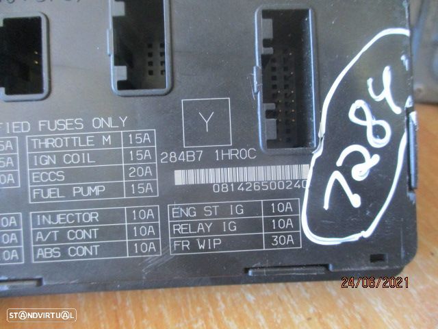 Centralina NEC001844 284B71HR0C 2009DJ341 NISSAN MICRA K13 2015 1.2I - 5