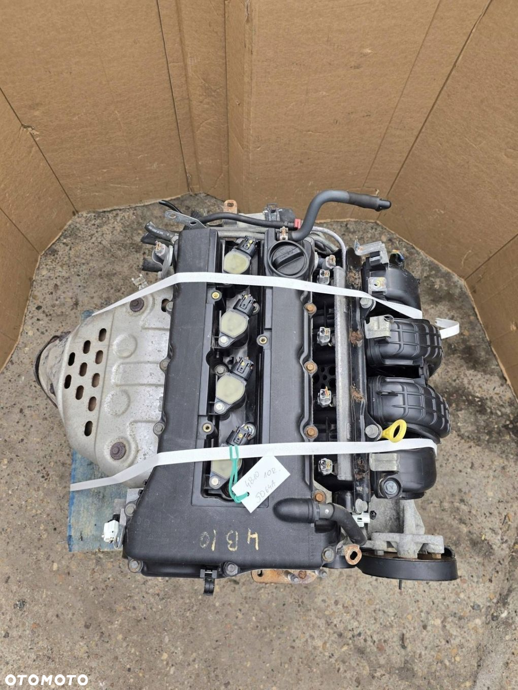 SILNIK KOMPLETNY MITSUBISHI LANCER VIII 1.8 B 4B10 NR MAG 5064A - 2