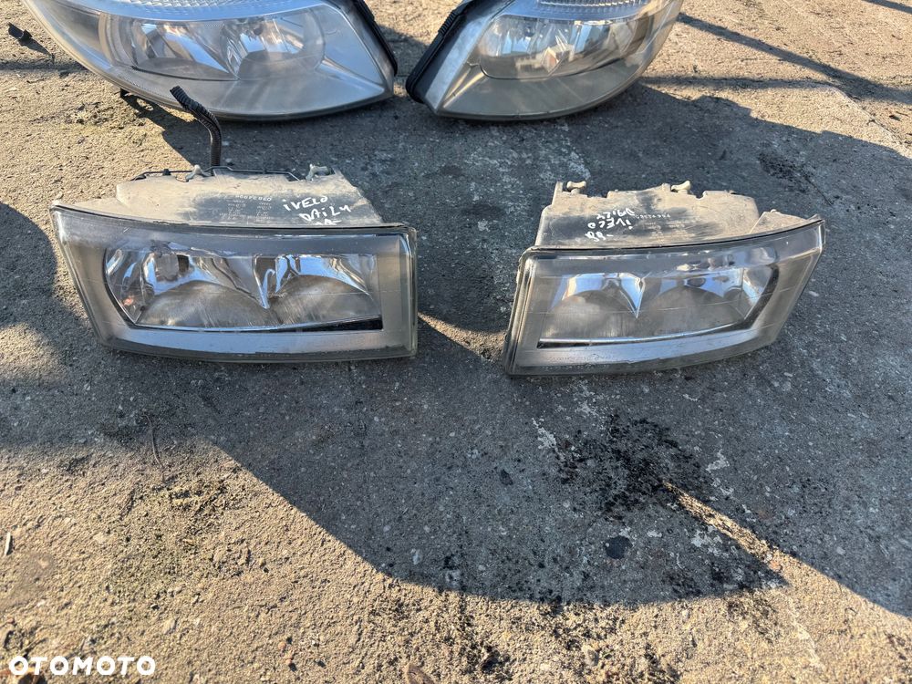 Iveco daily lampy przednie przód   Prawa lewa 663-1105L rhd - 1