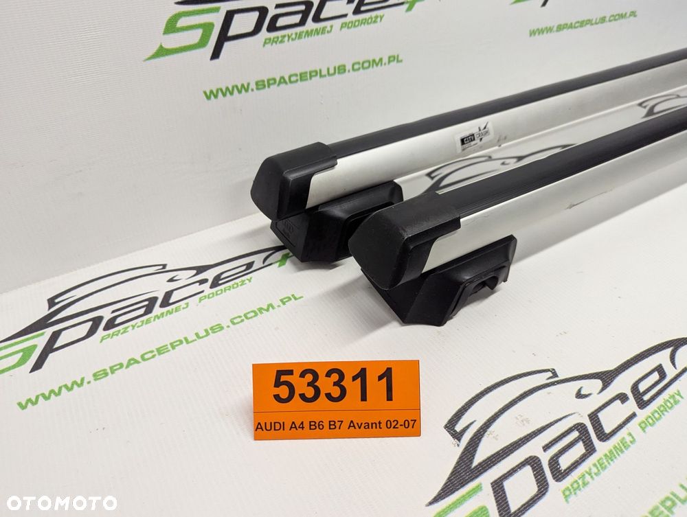 Bagażnik dachowy bazowy belki poprzeczki AUDI A4 B6 B7 Avant 02-07 - 2