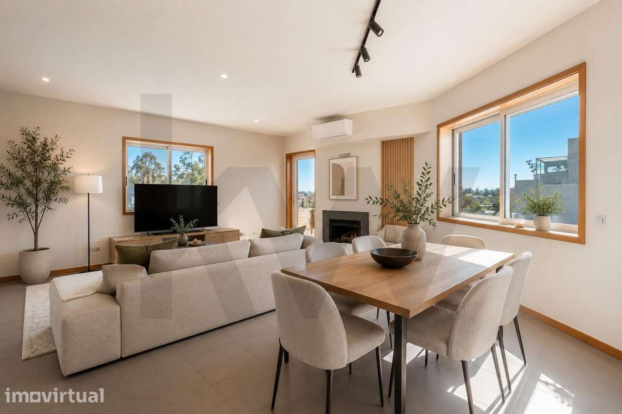 Penthouse T3 Duplex | 190 m2 | 77 m2 de Terraços | 2 lugares de Garage - Grande imagem: 3/39