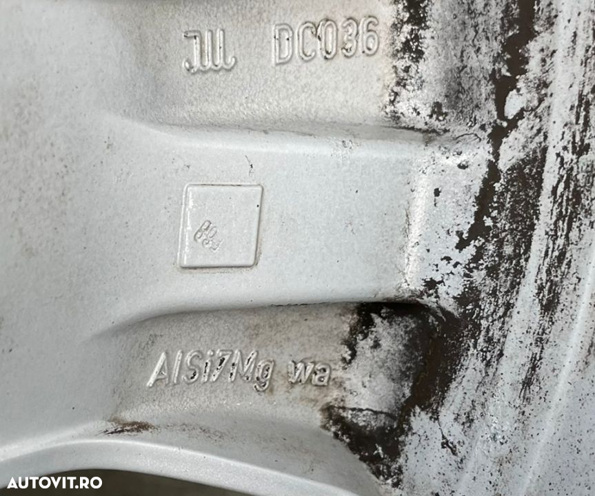 jante Originale cu anvelope originale de prim montaj mercedes GLK x204 w204  R18 anvelope continental all season genți  cauciucuri - 20
