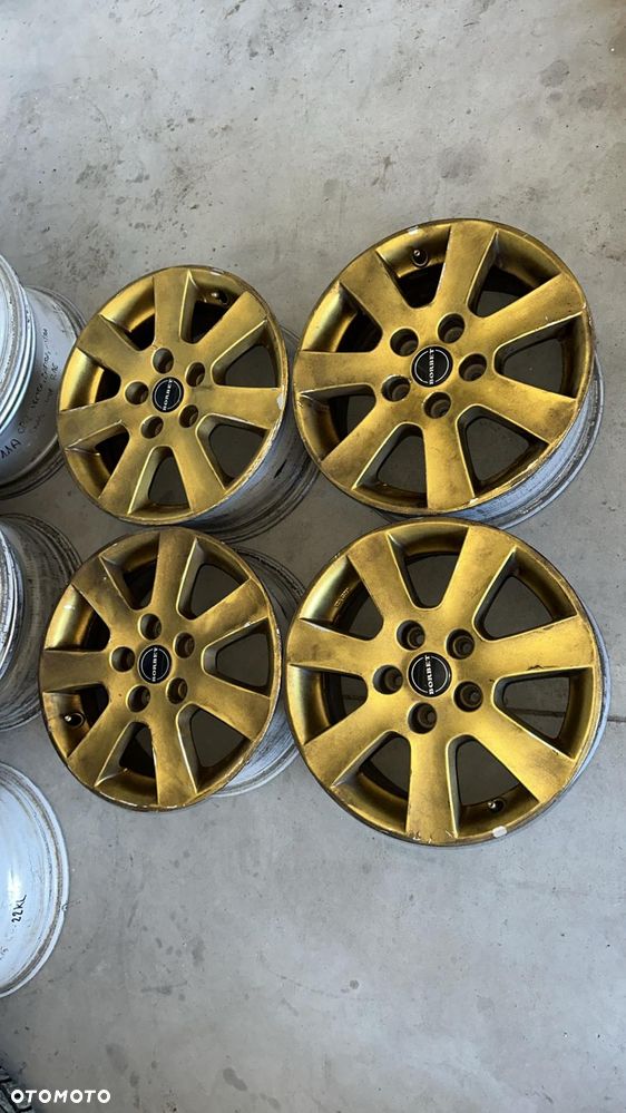 4szt Złote Felgi Aluminiowe Borbet CA 15" 5x112 ET40 6,5J KBA45850 VW Audi Skoda Seat Montaż Wysyłka 19A - 1