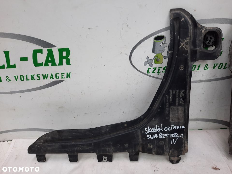 SKODA OCTAVIA IV 5E3 20R PŁYTA OSŁONA PODWOZIA LEWA PRAWA 5WA825101 5WA825102A - 3