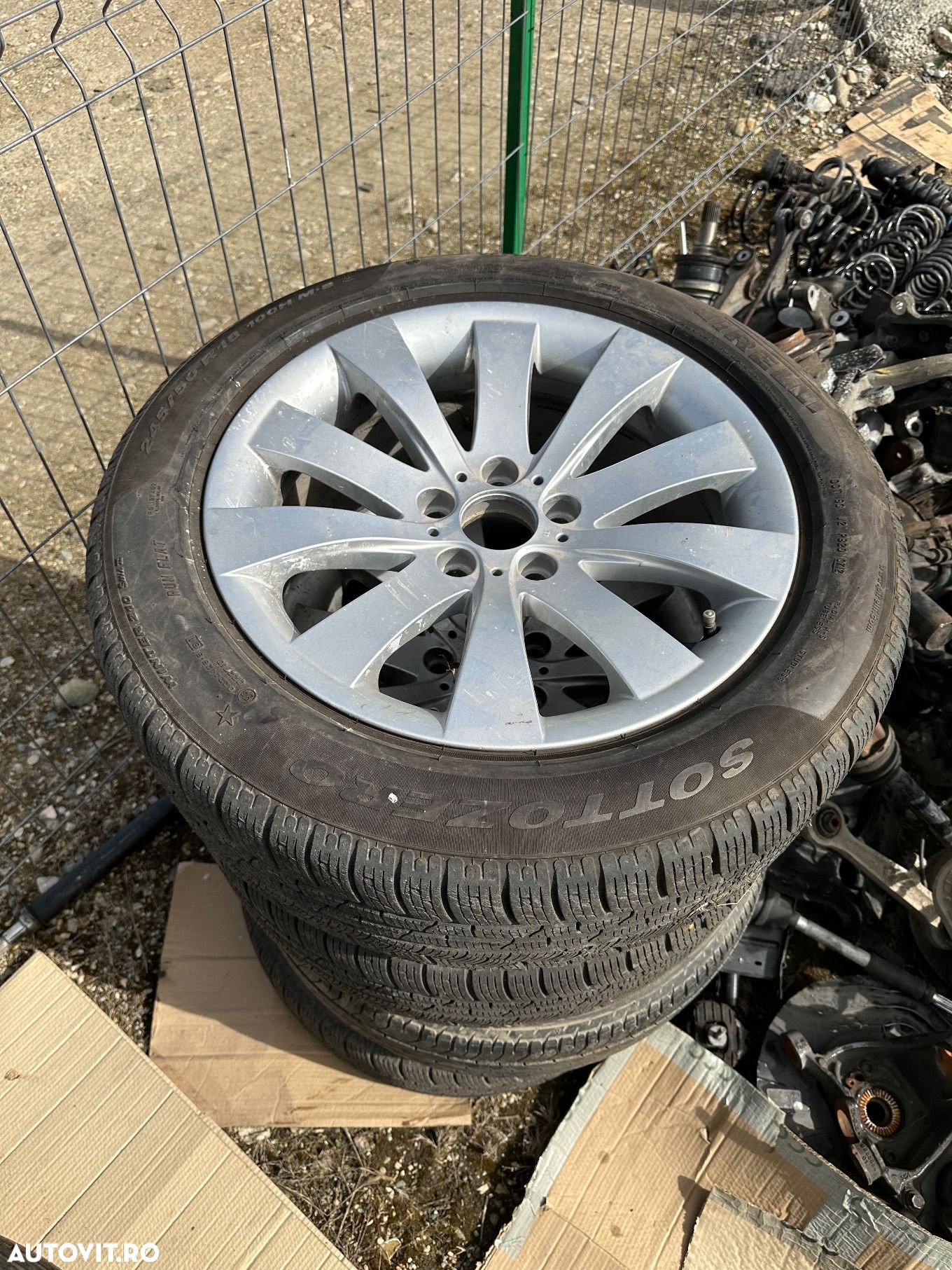 Jante cu anvelope Bmw 245/50/18 - 1