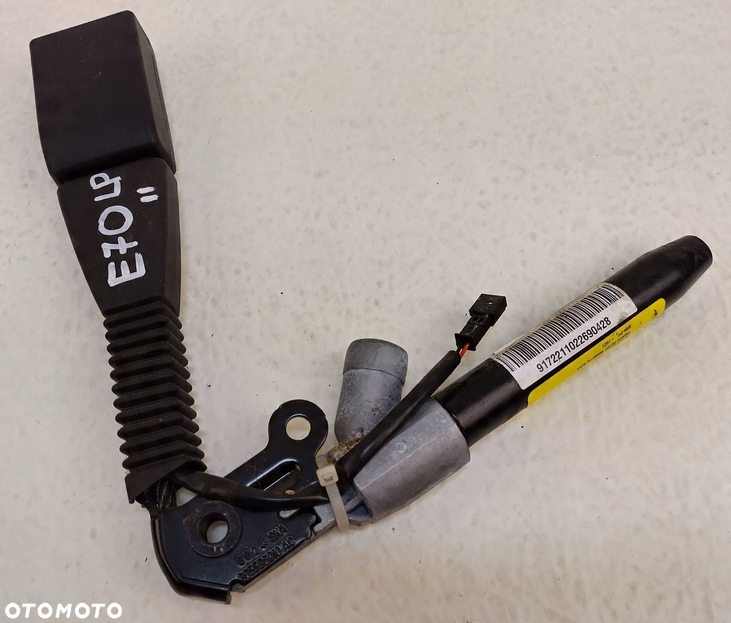 BMW X5 E70 06-13 KLAMRA ZAPINKA NAPINACZ FOTELA LEWEGO PRZEDNIEGO 3065663 - 4