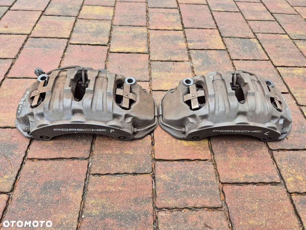 zacisk hamulcowy prawy lewy przod porsche cayenne ii 7p5 - 4