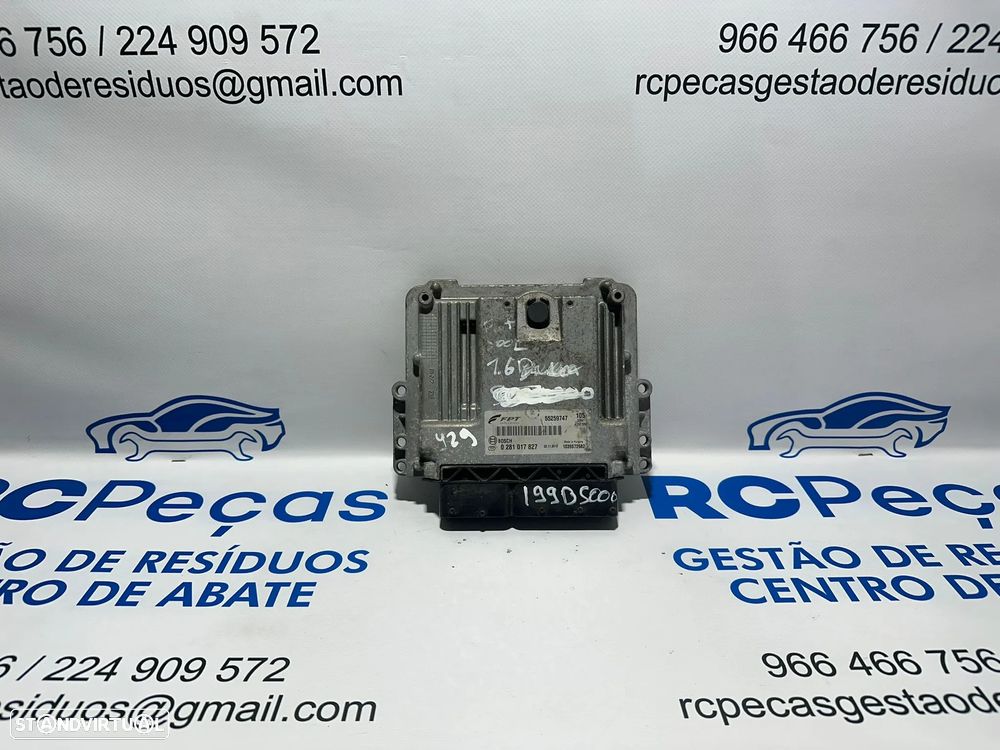 .Centralina Motor Bosch FGP Fiat 500L 1.6 Mjt 55259747 0281017827 352 2013 - 2017 - 3