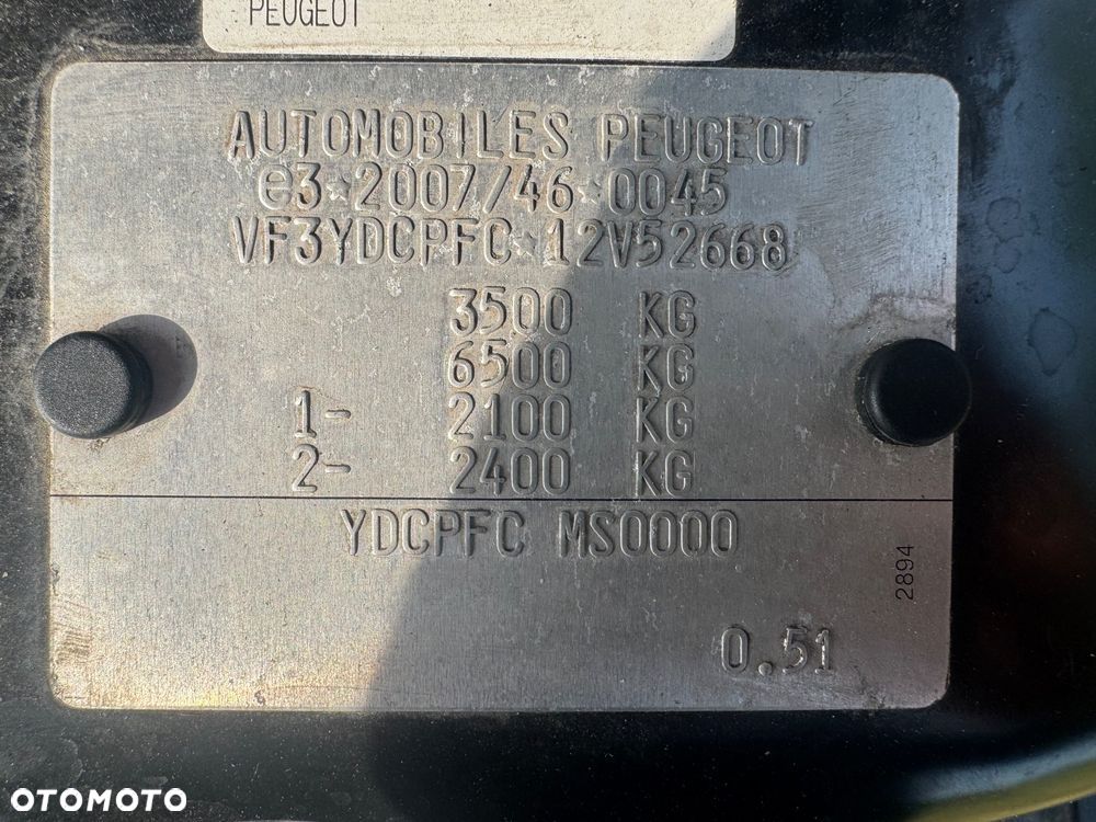 Peugeot Boxer 165 kM Euro6+ L3H3 Full jak Nowy Kamera Klima Bezwypadkowy FV. - 28