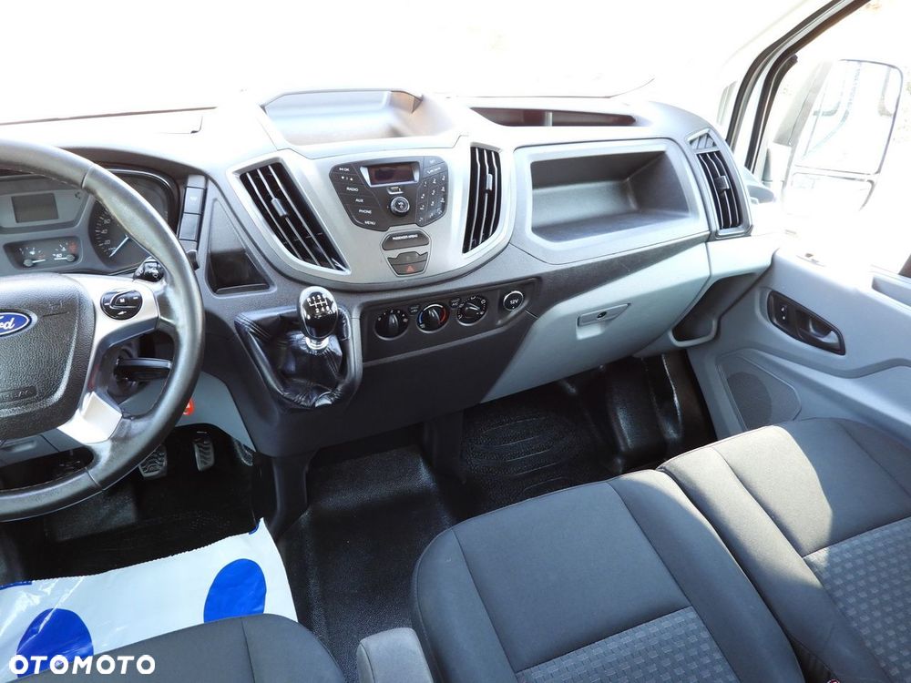 Ford TRANSIT WYWROTKA TROJSTRONNA PODWÓJNA KABINA DOKA 7 MIEJSC TEMPOMAT BLIŹNIACZE KOŁA KLIMATYZACJA  130KM - 34