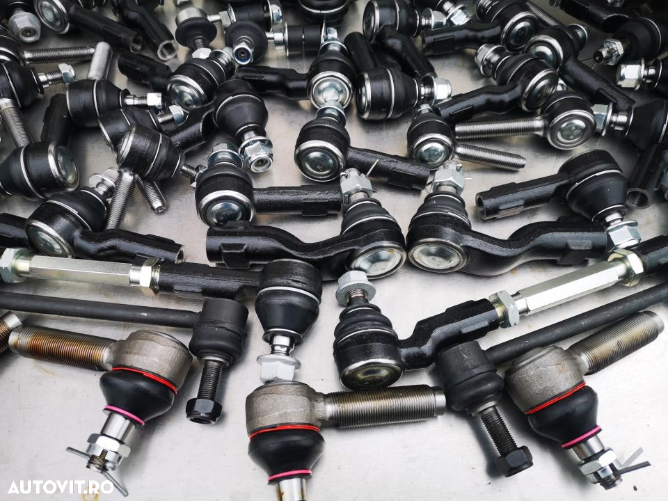 Nissan Cabstar E 2003-2006 articulatie cap bară directie M16 cu M12 pivoți bucse silent, antiruliu - 15