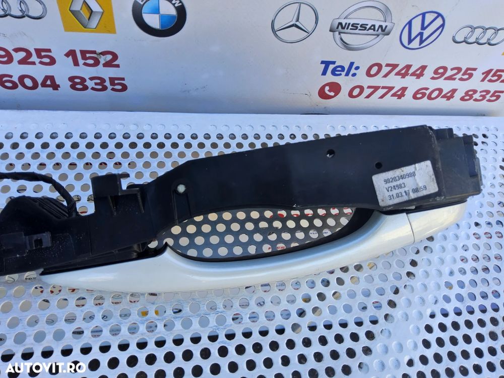 Mâner exterior Peugeot 3008 an 2016-2024 mânere fata Keyless stanga dreapta spate Peugeot 3008 II - 7