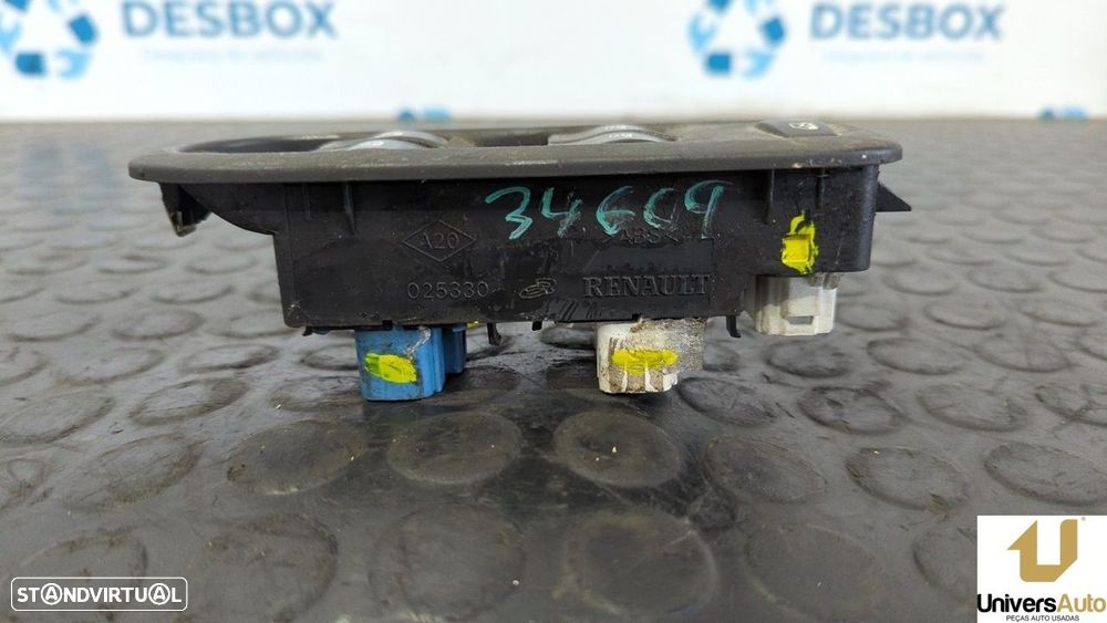 COMANDO ELEVADOR DE VIDRO FRONTAL ESQUERDO RENAULT MEGANE II COUPÉ-CABRIOLET -15... - 3