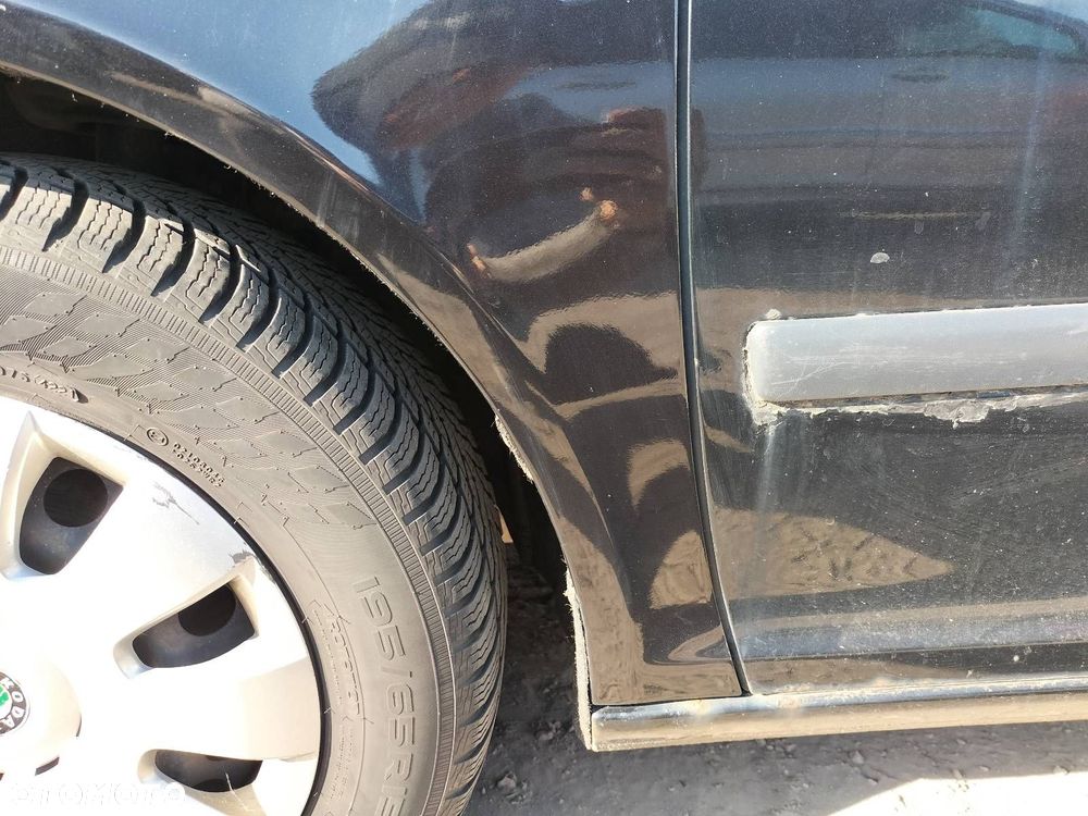 KOMPLETNY PRZÓD MASKA ZDERZAK LAMPA BŁTONIK SKODA OCTAVIA II - 17