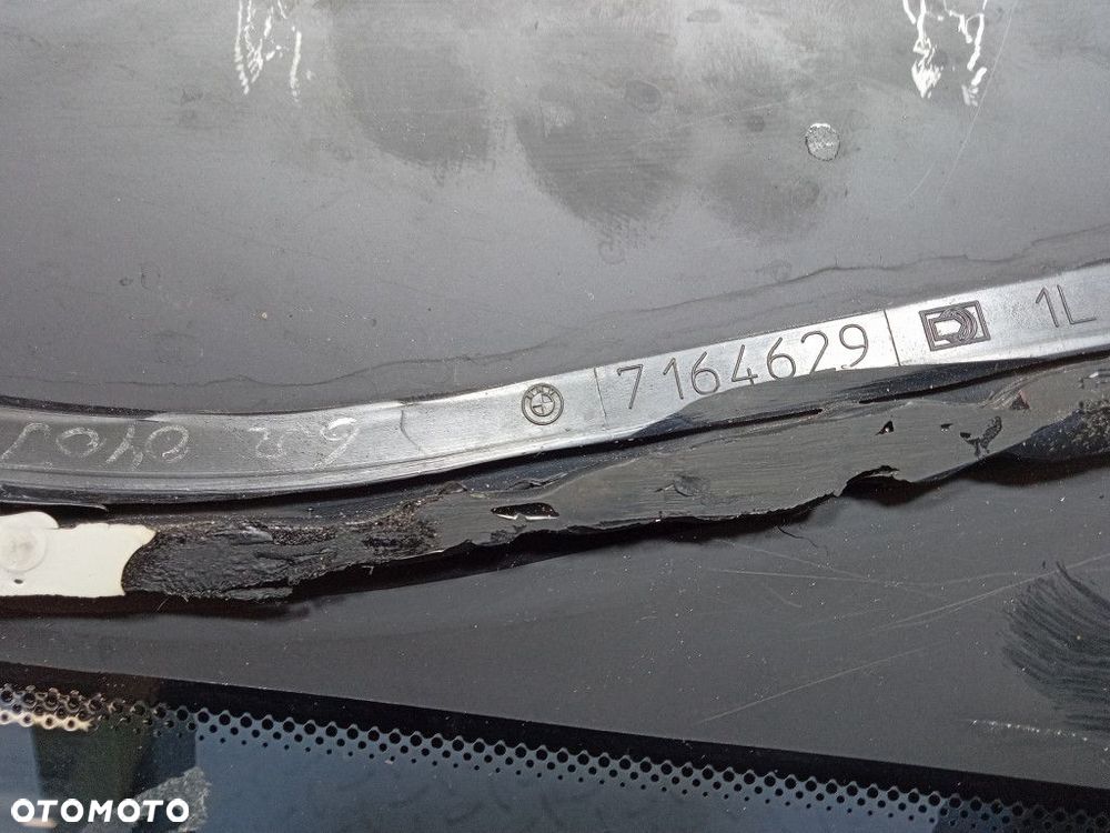 BMW 1 E81 SZYBA KAROSERYJNA TYŁ LEWA 7164629 - 3
