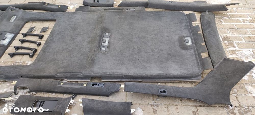 Alkantara Czarna Podsufitka Pod Szyberdach Komplet Audi A6 C5 S6 Lift - 6